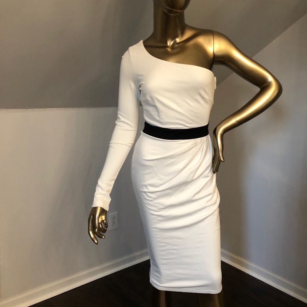 One shoulder dress